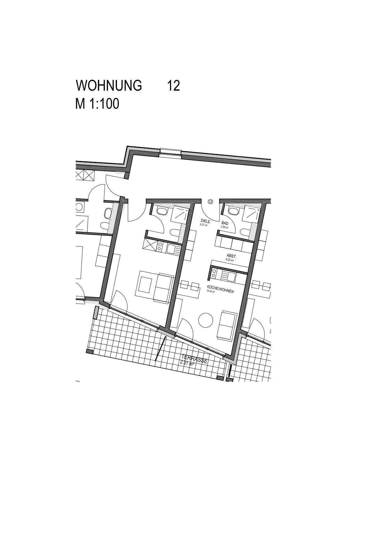 Wohnung zur Miete 470 € 1 Zimmer 30,1 m²<br/>Wohnfläche 01.02.2025<br/>Verfügbarkeit Von-Groote-Platz 24 Godesberg-Villenviertel Bonn 53173