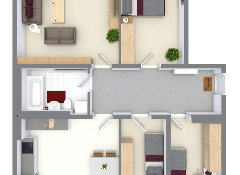 Wohnung zur Miete 428 € 4 Zimmer 95 m² 4. Geschoss Heilige-Grab-Str. 74 Innenstadt Görlitz 02828