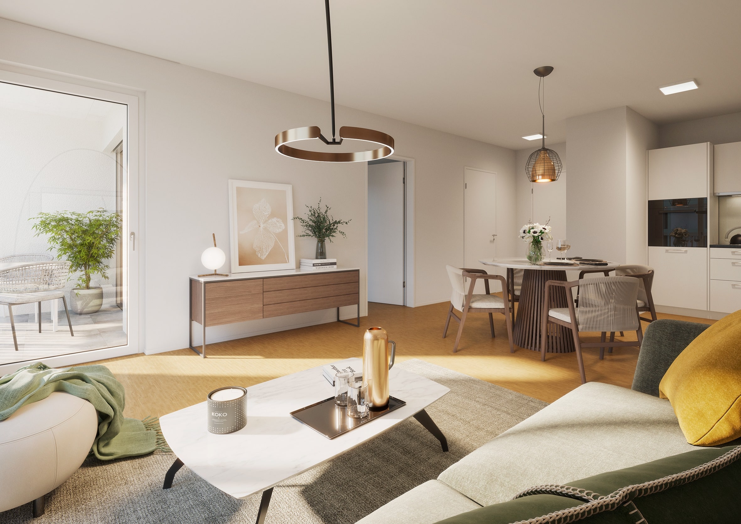 Wohnung zum Kauf provisionsfrei 301.100 € 2 Zimmer 58,6 m²<br/>Wohnfläche Brühl 68782