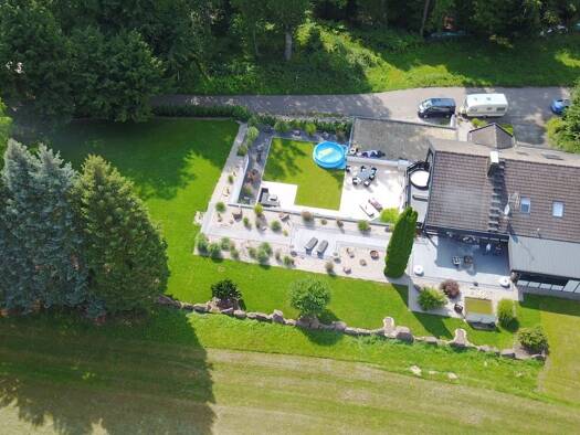 Einfamilienhaus zum Kauf 1.090.000 € 9 Zimmer 309 m² 1.717 m² Grundstück Pfaffenrot Marxzell 76359