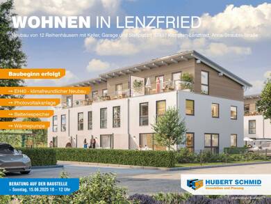 Reihenmittelhaus zum Kauf - Neubau provisionsfrei 980.000 € 148,6 m² 290 m² Grundstück Anna-Straubin-Straße Lenzfried Kempten (Allgäu) 87437