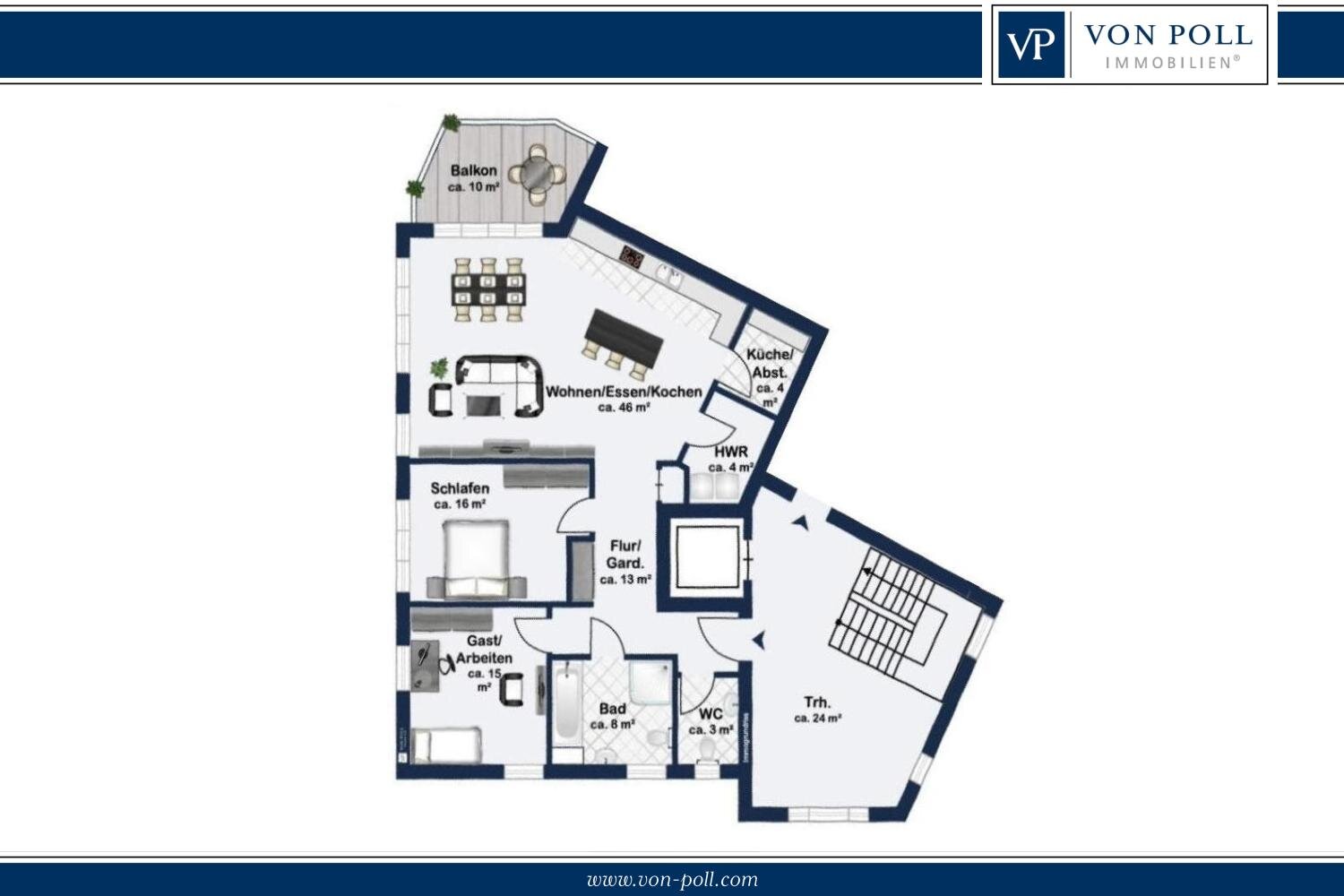 Wohnung zum Kauf 464.950 € 3 Zimmer 109 m²<br/>Wohnfläche EG<br/>Geschoss Kupferheide Bielefeld 33649