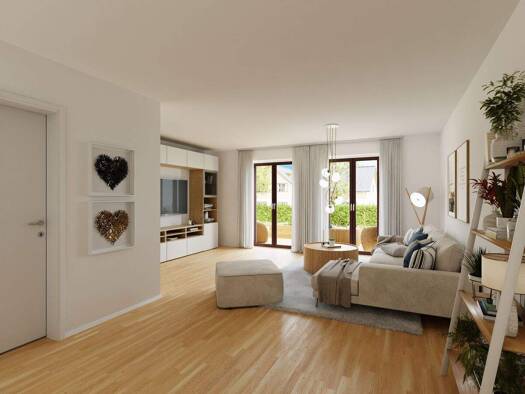 Wohnung zum Kauf - Erstbezug 525.000 € 3 Zimmer 105,3 m² Peißenberg 82380