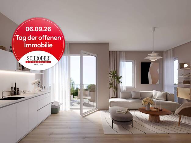 Wohnung zum Kauf - Erstbezug provisionsfrei 350.000 € 2 Zimmer 57,9 m² EG Am krummen Deich Winsen Winsen (Luhe) 21423