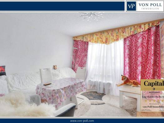 Wohnung zum Kauf 155.000 € 2 Zimmer 49,5 m² 3. Geschoss Heilbronn 74072