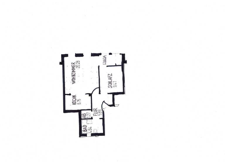 Wohnung zur Miete 400 € 2 Zimmer 47,3 m² 2. Geschoss frei ab 01.05.2026 Residenzplatz 10a Altstadt Passau 94032