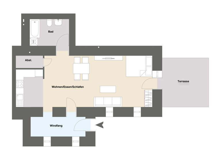 Wohnung zum Kauf - Erstbezug 359.000 € 1,5 Zimmer 75,2 m² EG Darmstadt 64285