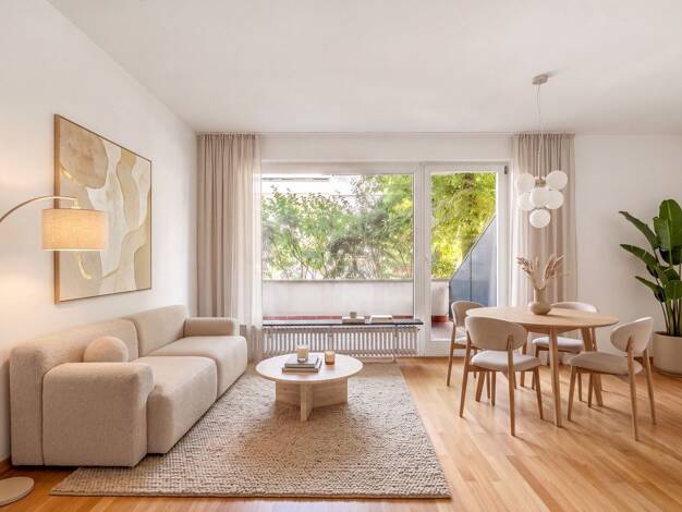 Wohnung zum Kauf 625.000 € 2 Zimmer 66 m² EG Neuhausen-Nymphenburg München 80638