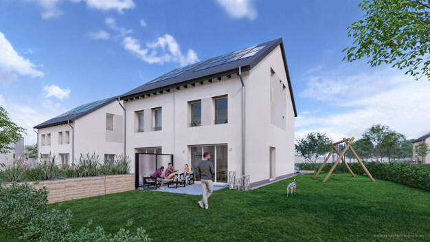 Reihenmittelhaus zum Kauf - Neubau 449.900 € 4,5 Zimmer 121 m² 134 m² Grundstück Mengede Dortmund / Mengede 44359