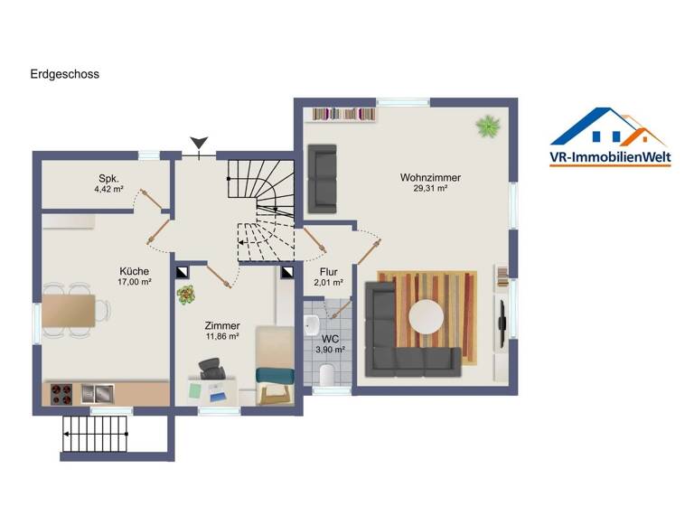 Einfamilienhaus zum Kauf 199.000 € 8 Zimmer 159 m² 1.767 m² Grundstück Frankenhain Berkatal 37297