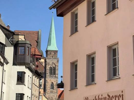 Wohnung zur Miete 1.200 € 1 Zimmer 50 m² Geschoss 1/2 frei ab 01.09.2026 Irrerstraße 13 Sebald Nürnberg 90403