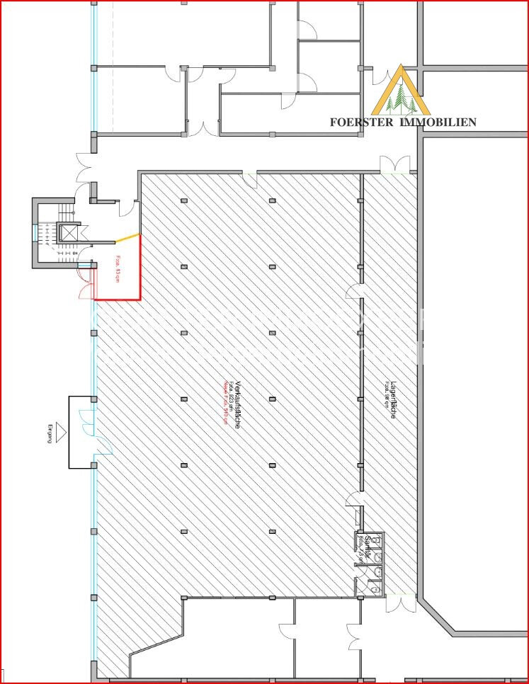 Bürogebäude zur Miete 3 Zimmer ab 300 m²<br/>Teilbarkeit Nordstadt - Stadtviertel 081 Pforzheim 75177