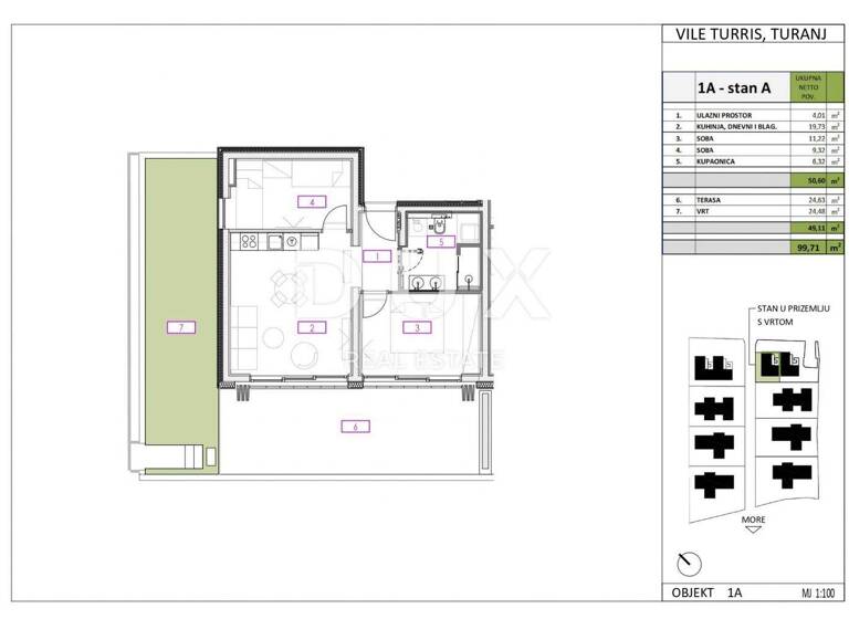 Wohnung zum Kauf 610.000 € 3 Zimmer Sveti Filip I Jakov 23207