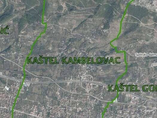 Acker-/Waldstück zum Kauf 220.000 € Kaštel Kambelovac 21214