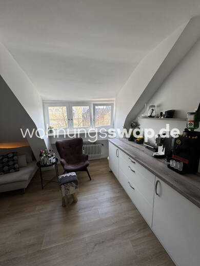 Studio zur Miete Tauschwohnung 1.300 € 3 Zimmer 58 m² 4. Geschoss Barmbek - Süd Hamburg 22083