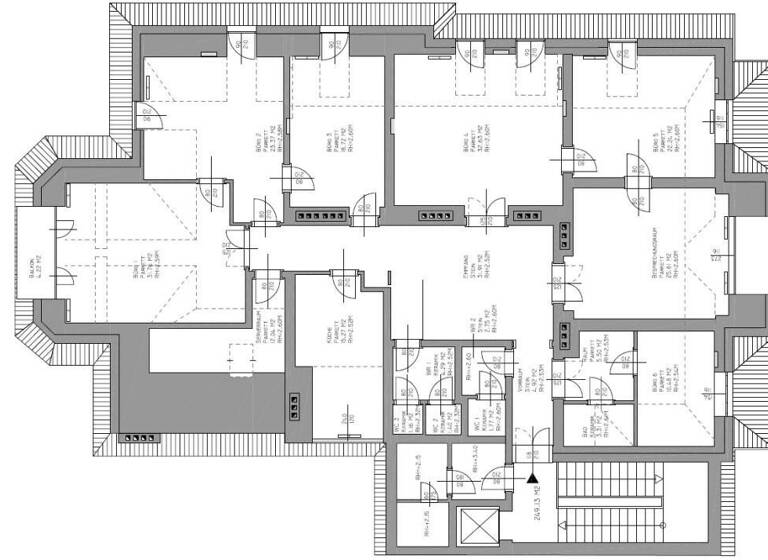 Bürofläche zur Miete 4.100 € 7 Zimmer 249,1 m² Bürofläche Lainzer Straße Wien 1130