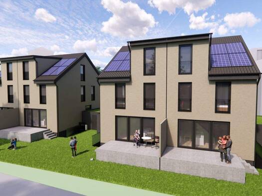 Doppelhaushälfte zum Kauf - Erstbezug provisionsfrei 619.000 € 5 Zimmer 168,5 m² 207 m² Grundstück Oberbruch Bühl 77815