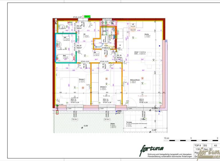 Wohnung zum Kauf - Erstbezug 293.876 € 3 Zimmer 72,1 m² EG Neustifter Straße 6 Kirchberg am Wagram 3470
