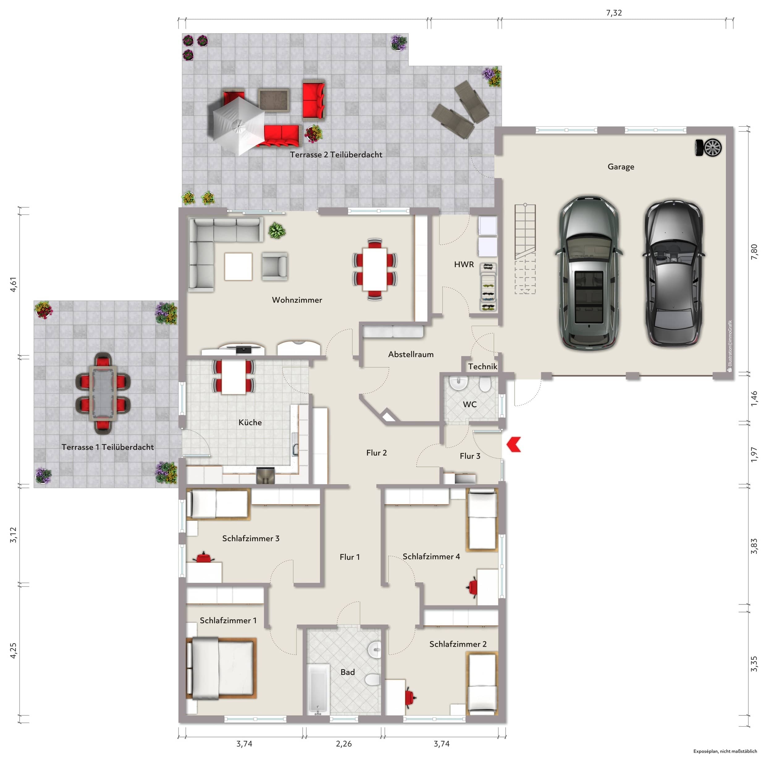 Bungalow zum Kauf 435.000 € 5 Zimmer 192,3 m²<br/>Wohnfläche 1.156 m²<br/>Grundstück ab sofort<br/>Verfügbarkeit Oberhammelwarden Elsfleth 26931