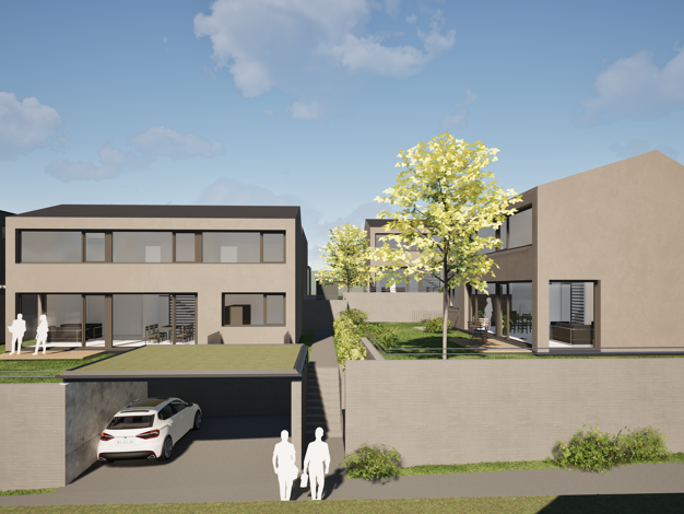 Einfamilienhaus zum Kauf - Neubau provisionsfrei 635.000 € 5 Zimmer 167 m² 370 m² Grundstück Am Sportplatz 21 Minseln Rheinfelden (Baden) 79618
