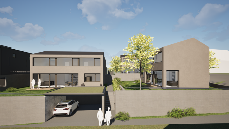 Haus zum Kauf - Neubau provisionsfrei 635.000 € 5 Zimmer 167 m² 370 m² Grundstück Am Sportplatz 21 Minseln Rheinfelden (Baden) 79618