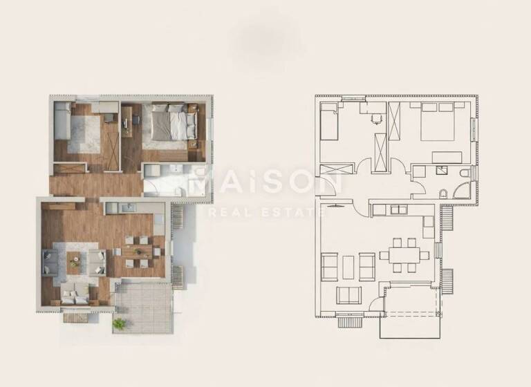 Wohnung zum Kauf 202.500 € 3 Zimmer 77 m² Sarsoni, Viskovo Viskovo