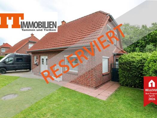 Einfamilienhaus zur Miete 1.300 € 4 Zimmer 102 m² 487 m² Grundstück frei ab 01.09.2026 Schaar Wilhelmshaven 26389