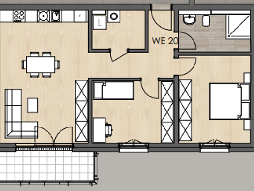 Wohnung zur Miete - Erstbezug 451 € 3 Zimmer 79,1 m² Gau-Odernheim 55239
