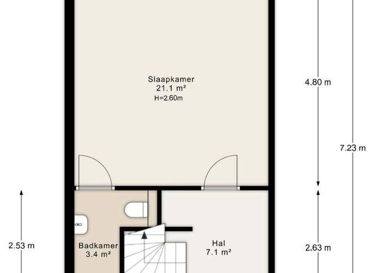 Haus zum Kauf 1.100.000 € 3 Zimmer 108 m² elandsstraat 56 amsterdam 1016 SG