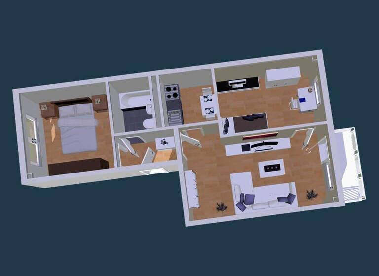 Wohnung zur Miete 330 € 3 Zimmer 55 m² 5. Geschoss Albert-Funk-Straße 110 Eckersbach Zwickau 08066