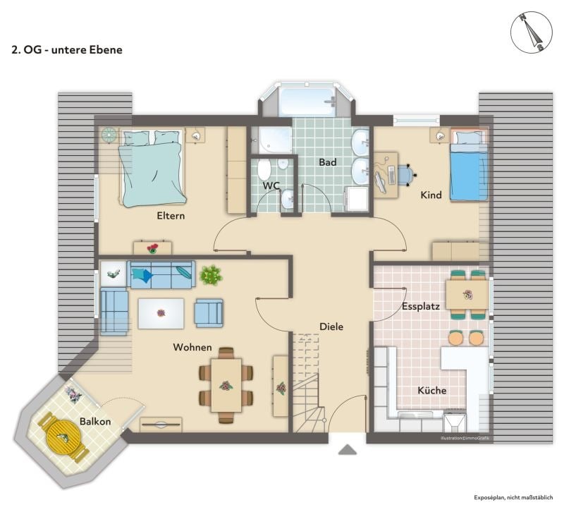 Maisonette zum Kauf 298.000 € 3 Zimmer 72 m²<br/>Wohnfläche Oberzell Ravensburg 88213