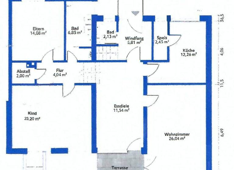 Reihenmittelhaus zum Kauf 665.000 € 5 Zimmer 120 m² 580 m² Grundstück Neusäß 86356