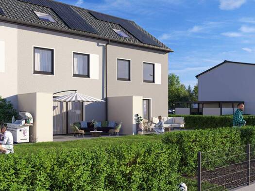 Reihenmittelhaus zum Kauf - Erstbezug provisionsfrei 319.990 € 4 Zimmer 120 m² 166,4 m² Grundstück Anne-Frank-Ring 11 Handewitt 24983