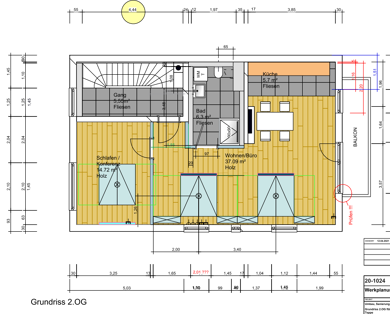 Wohnung zur Miete 680 € 2 Zimmer 66 m² Geschoss 1/2 frei ab 01.08.2025 Pfarrkirchen Pfarrkirchen 84347