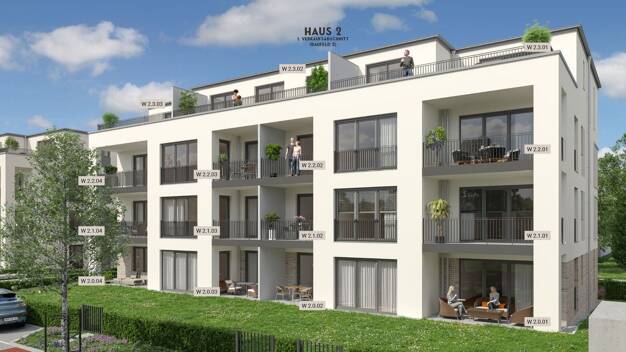 Wohnung zum Kauf - Erstbezug provisionsfrei 554.900 € 4 Zimmer 118,6 m² 2. Geschoss Adolf-Reichwein-Straße 23 Niederrodenbach Rodenbach 63517