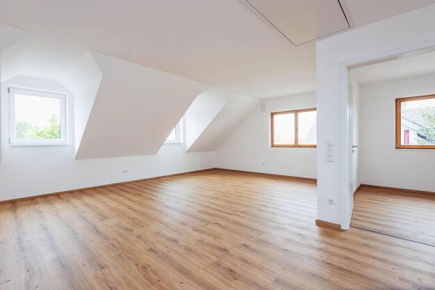 Wohnung zum Kauf - Neubau provisionsfrei 355.000 € 3 Zimmer 59,5 m² Dachgeschoss, 2. Geschoss St.-Moritz-Str. 2 Honsolgen Buchloe 86807