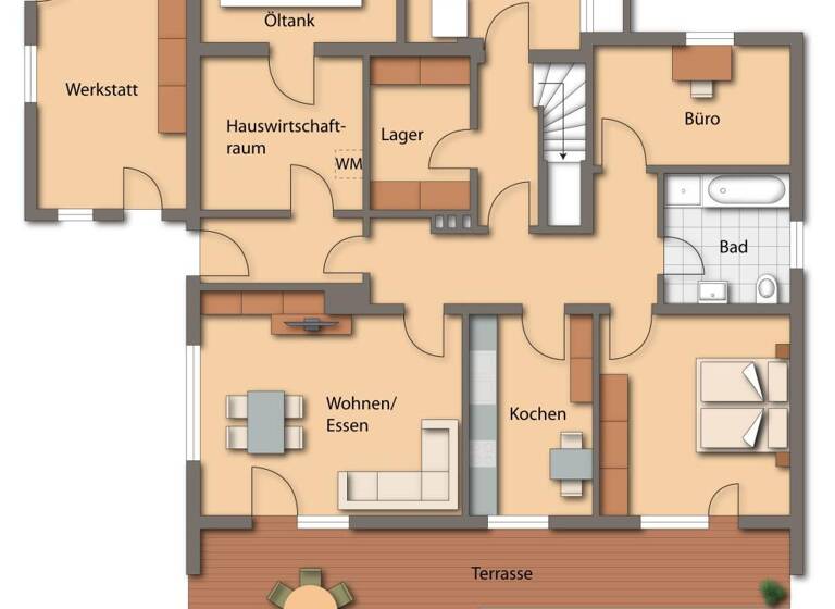 Mehrfamilienhaus zum Kauf 450.000 € 7 Zimmer 204 m² 644 m² Grundstück Deining 92364