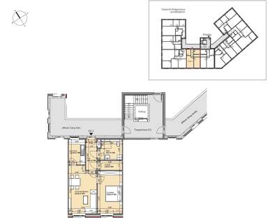 Wohnung zur Miete - Neubau nur mit Wohnberechtigungsschein 352 € 2 Zimmer 58,6 m² EG frei ab sofort Familie-Cohn-Str. 2 Vier Boizenburg/Elbe 19258