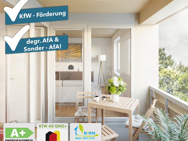 Wohnung zum Kauf - Neubau provisionsfrei als Kapitalanlage geeignet 313.040 € 3 Zimmer 60,2 m² Julius-Krause-Straße 16 Sellerhausen-Stünz Leipzig 04318