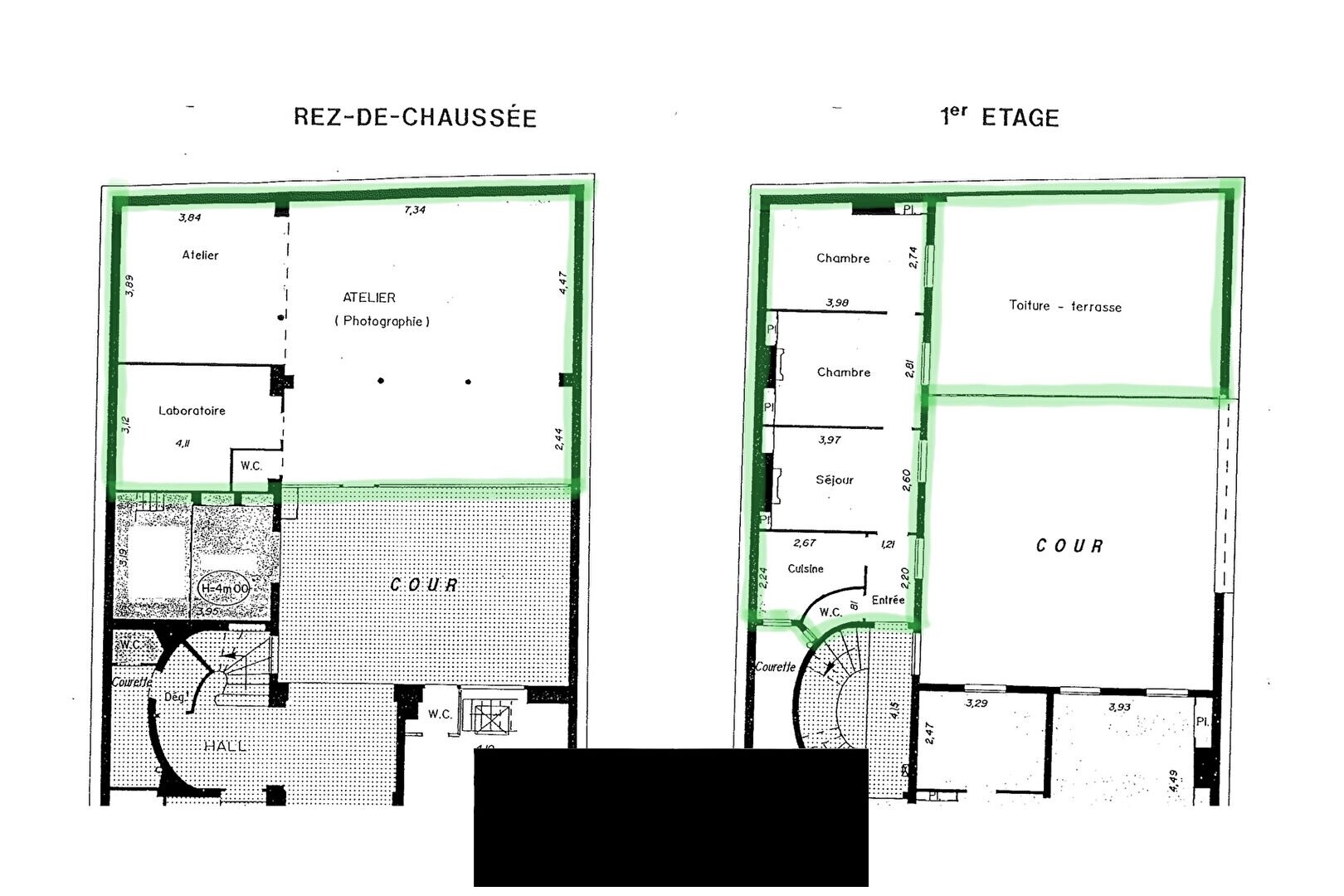 Wohnung zum Kauf 1.580.000 € 5 Zimmer 120 m²<br/>Wohnfläche 9th (Haussmann - Martyrs) 75018