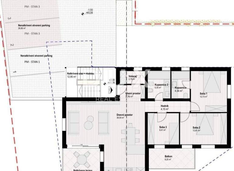 Wohnung zum Kauf 498.000 € 4 Zimmer 119 m² 1. Geschoss Cres