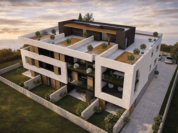 Wohnung zum Kauf - Erstbezug 474.880 € 4 Zimmer 93,8 m² 1. Geschoss frei ab 01.05.2026 Privlaka 23233