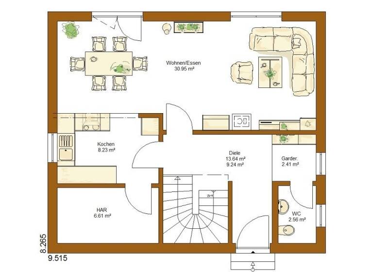 Einfamilienhaus zum Kauf 478.000 € 4 Zimmer 123 m² 305 m² Grundstück Unterdießen 86944