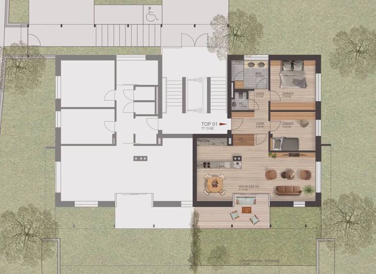 Wohnung zum Kauf - Erstbezug 601.959 € 3 Zimmer 77,1 m² Seeboden am Millstätter See 9871