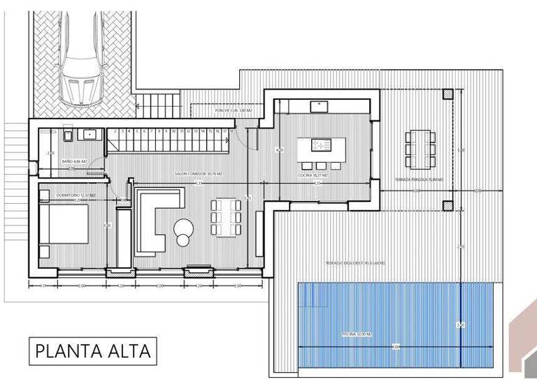 Villa zum Kauf 790.000 € 4 Zimmer 142,5 m² 1.272 m² Grundstück Pedreguer 03750