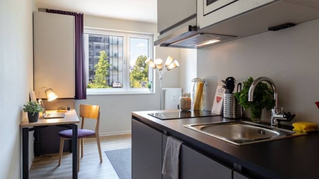 Studio zur Miete - Erstbezug 439 € 1 Zimmer 20 m² 5. Geschoss Trippstadter Straße 115 Innenstadt Kaiserslautern 67663