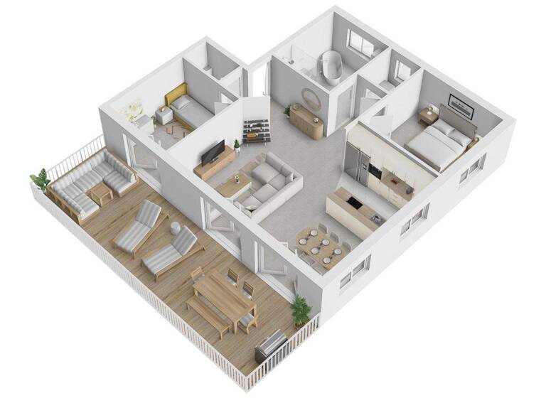 Penthouse zum Kauf 549.000 € 3 Zimmer 112,8 m² Rottenburg 72108