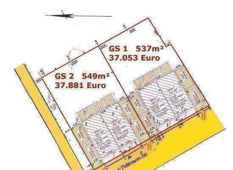 Grundstück zum Kauf provisionsfrei 37.053 € 537 m² Grundstück Franzburg 18461