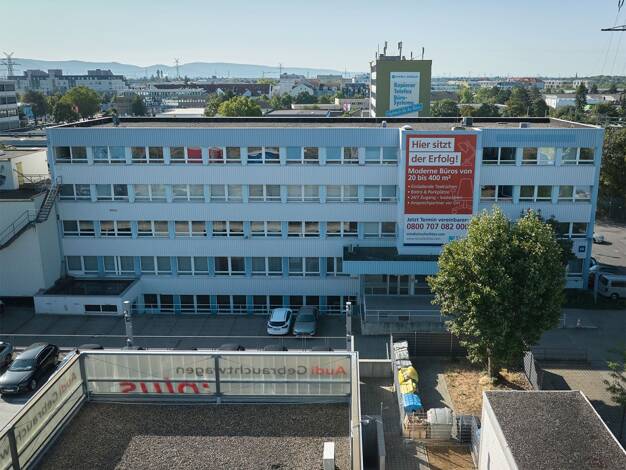 Bürofläche zur Miete 6,50 € 318 m² Bürofläche Weinheimer Straße 62 - 64 Waldhof Mannheim 68305
