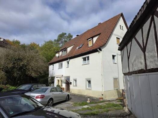 Einfamilienhaus zum Kauf 120.000 € 6 Zimmer 117,5 m² 3.240 m² Grundstück Hausen Schonungen 97453